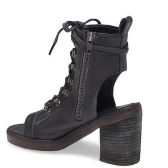 Free People | City Of Lights Open Toe Booties 37 - Picture 4 of 9